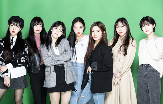 Azer, a newly-debuted K-pop girl group, consists of seven students from Howon University's K-pop department. [KWON HYUK-JAE]