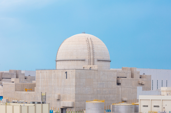 Barakah nuclear power plant in UAE. ]KEPCO]