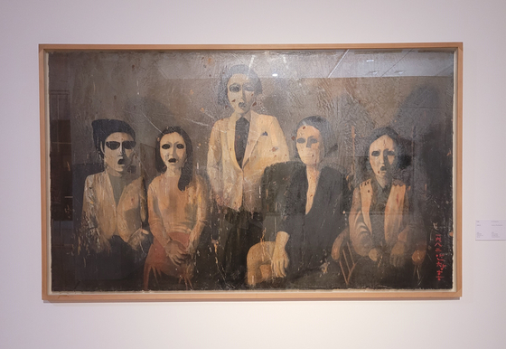 ″Family portrait″ by Ahn Chang Hong. [MOON SO-YOUNG]