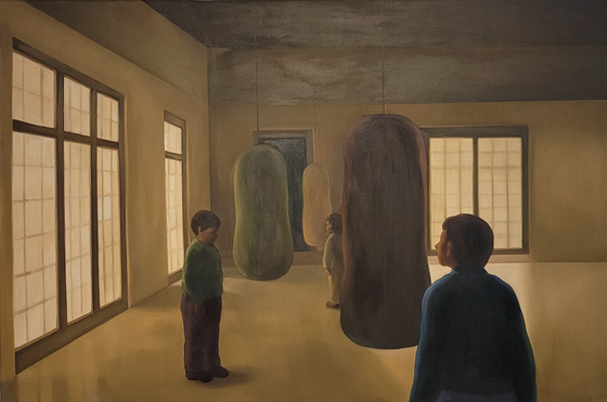 ″Untitled’(1991) by Lee Hyejoo is part of the ″Greatness of Everyday: Reversing the Narratives″ exhibition at the Busan Museum of Art. [MOON SO-YOUNG]