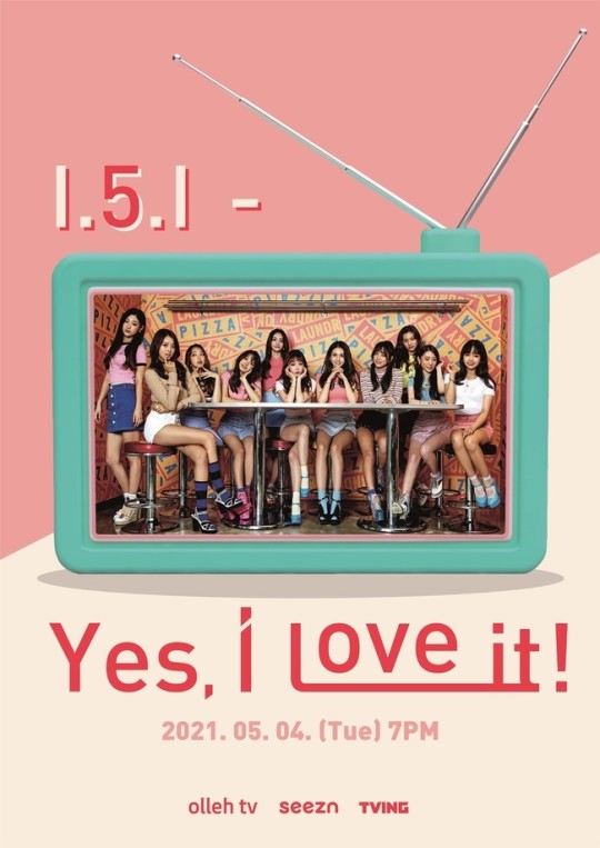  Members of former girl group I.O.I will reunite for an online meet-and-greet "I.5.I - Yes, I love it!" on May 4. [SWING ENTERTAINMENT] 