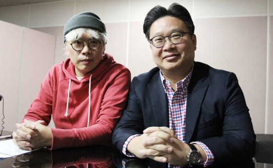 Professor Seo Kyoung-duk and television producer Kim Tae-ho. [SEO KYOUNG-DUK]