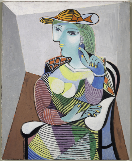 ″Portrait of Marie-Thérèse Walter″(1937) by Pablo Picasso (1881-1973) [MUSEE NATIONAL PICASSO]