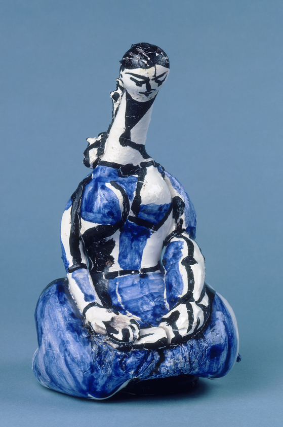 ″Bottle: Kneeling Woman″(1950) by Pablo Picasso (1881-1973) [MUSEE NATIONAL PICASSO]