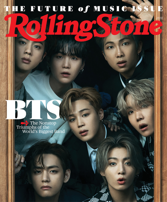 The cover image of Rolling Stone's June issue will feature K-pop megaband BTS [ROLLING STONE]