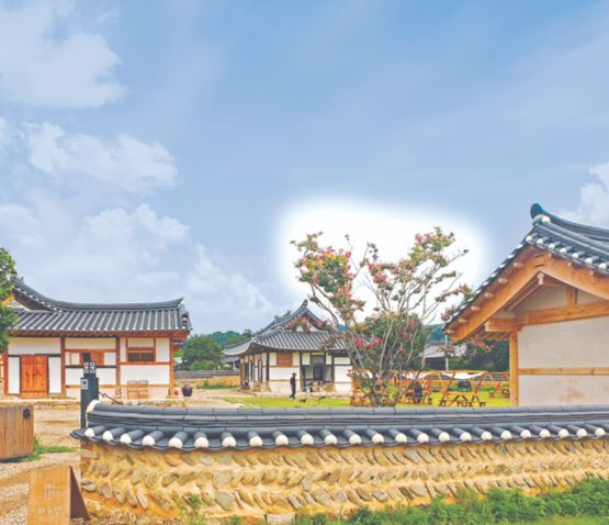 Sitting on 2310 square meters (24860 inches) of land, cafe Hwasuheon in Mungyeong, North Gyeongsang is also pet-friendly. [HAN EUN-HWA]