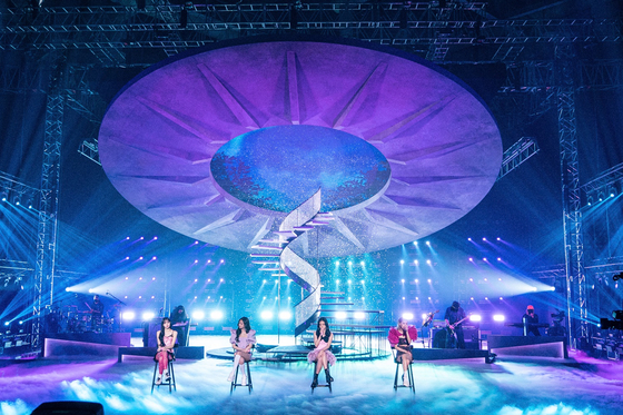 Pre-orders for Blackpink's first-ever online concert ″The Show″ is now available on DVD and KiT. [YG ENTERTAINMENT]