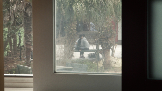 A scene from the film in which a soon-to-be teenage father visits his pregnant girlfriend at Aesuhwon. [CONNECT PICTURES]       
