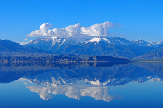 Issyk-Kul Lake in the Kyrgyz Republic. [VLADIMIR USHAKOV]
