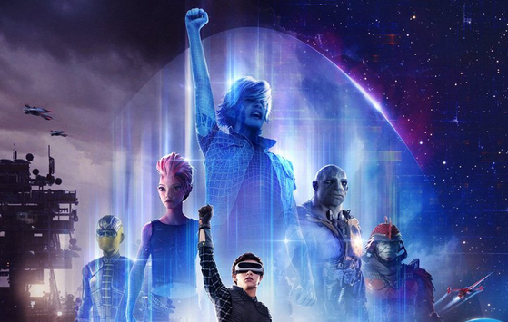 Steven Spielberg's 2018 action flick ″Ready Player One″ is most widely used as an example of the metaverse, where a whole new world unfolds in a virtual space dubbed the Oasis. [WARNER BROS. KOREA]