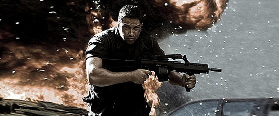 In 2009 R-rated action movie ″Gamer,″ users of the game Slayers use death-row prisoners as characters to first-person shooting game. The prisoners are promised freedom if they survive 30 games. [CINERGY]