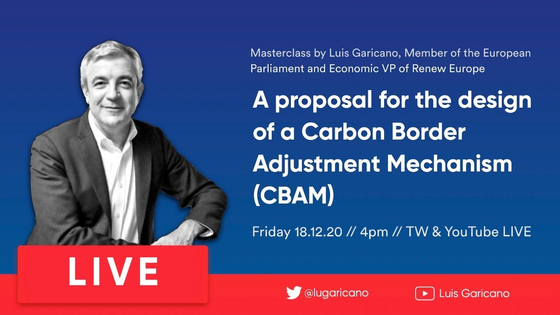  A webinar on the CBAM in Europe on Dec. 18, 2020 [YOUTUBE]