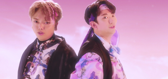 A scene from the music video for Mad Monster's "Along Came Beautiful Nuna" [MAD ENTERTAINMENT]