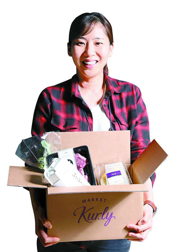 Kurly CEO and founder Sophie Kim [JOONGANG PHOTO]