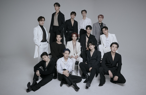Boy band Seventeen [ILGAN SPORTS]
