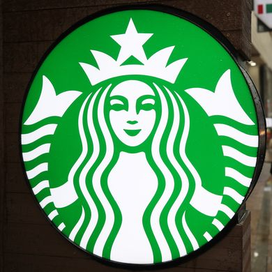 Starbucks logo at a store in Myeongdong, central Seoul, in February [YONHAP]