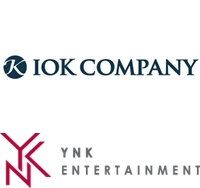 Logos of IOK Company, at the top, and YNK Entertainment [IOK COMPANY, YNK ENTERTAINMENT]