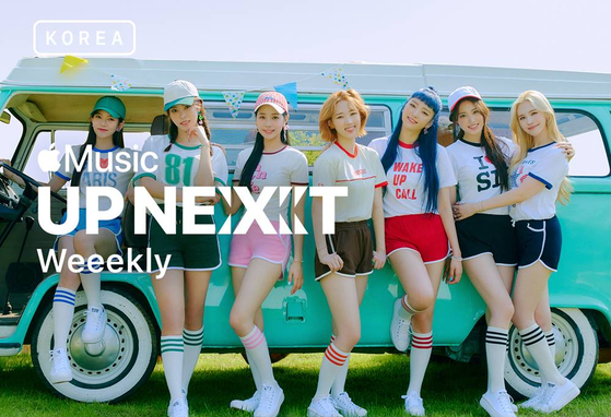 Girl group Weeekly for Apple Music's ″Up Next Korea″ [APPLE MUSIC]