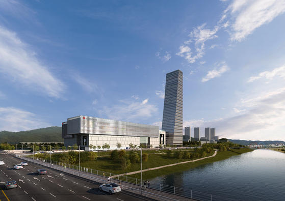 A view of the Shinsegae Department Store branch in Daejeon. It opens on Aug. 27. [SHINSEGAE DEPARTMENT STORE]
