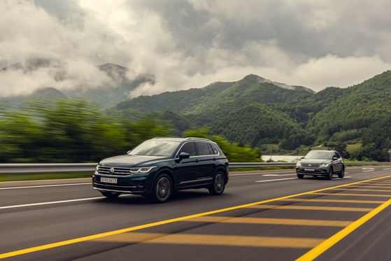 Volkswagen's new Tiguan SUVs [VOLKSWAGEN KOREA]