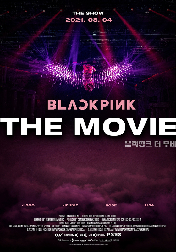 Poster for ″Blackpink the Movie″ [YG ENTERTAINMENT]