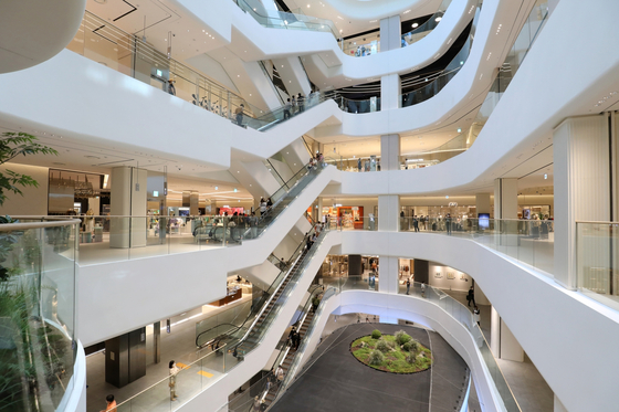 Inside of Lotte Department Store’s Dongtan branch, which opens Aug. 20 [LOTTE DEPARTMENT STORE]