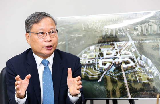 Yoon Eui-joon, Korea Institute of Energy Technology's (KENTECH) first president. [CHANG JEONG-PIL]