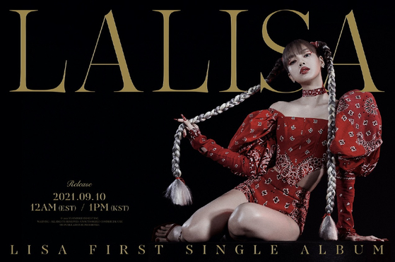 A teaser image of Lisa's first single ″Lalisa″ [YG ENTERTAINMENT] 