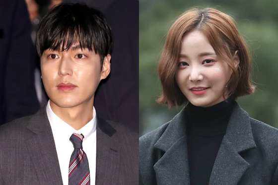 Actors Lee Min-ho and Yeonwoo [ILGAN SPORTS]
