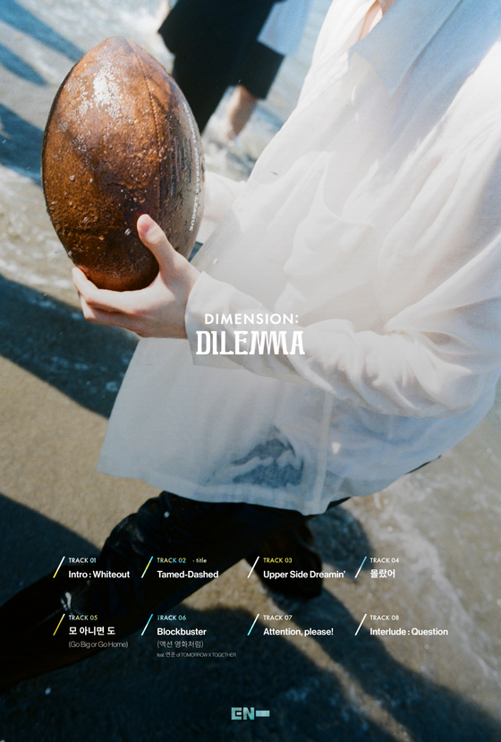 The track list for Enhypen's ″Dimension: Dilemma″ [BELIFT LAB]