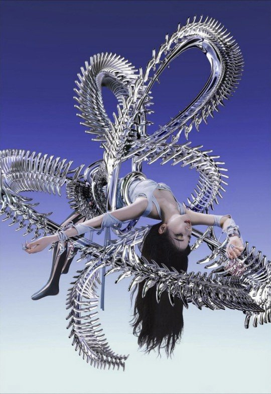 An image for "Savage," aespa's first EP, featuring member Karina [SM ENTERTAINMENT]