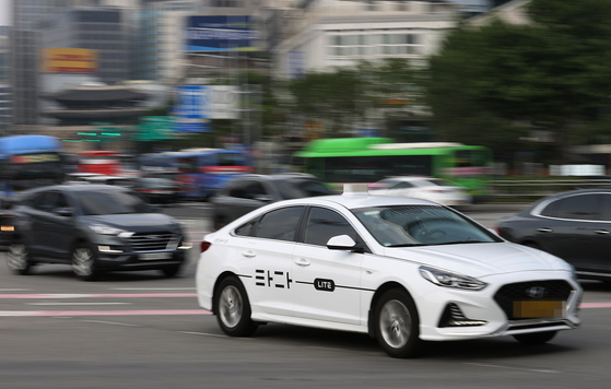 Tada cab hailing service. [YONHAP] 