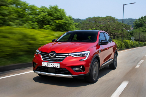 Renault Samsung Motors’ XM3 compact SUV is equipped with an in-car payment system. [RENAULT SAMSUNG MOTORS]