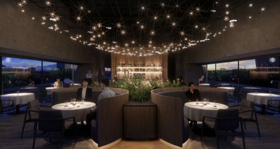 A rendered image of Mosu Hong Kong, which is set to open early next year [MOSU HONG KONG]