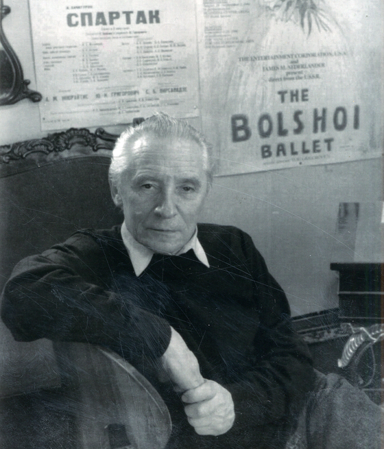 Russian choreographer Yuri Grigorovich [JOONGANG PHOTO]
