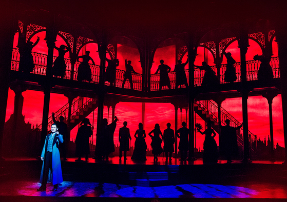 Korean production of ″Jekyll and Hyde″ is being staged at the Charlotte Theater in Jamsil, southern Seoul. [OD COMPANY]