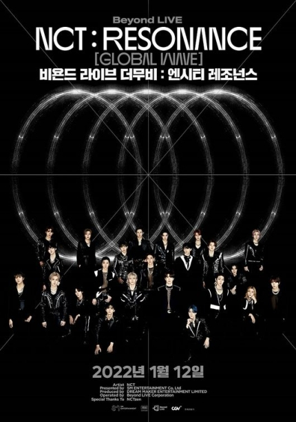 CGV will be releasing a film on boy band NCT's latest concert. [CGV]