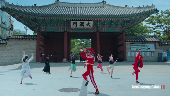 The Korea Tourism Organization's promotional videos featuring Leenalchi surpassed 48 million views on YouTube. [SCREEN CAPTURE]