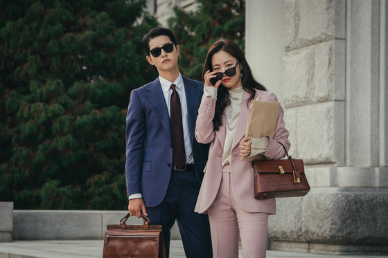 TvN drama series "Vincenzo" starring actors Song Joong-ki and Jeon Yeo-been ranked No. 4 on Forbes list of most-viewed Korean series on Netflix this year. [STUDIO DRAGON]