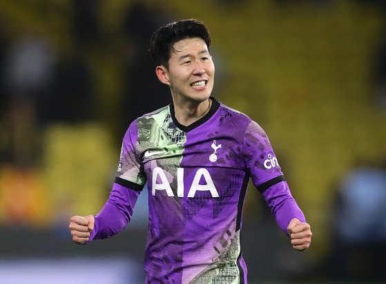 Son Heung-min [REUTERS/YONHAP]