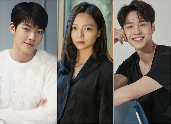 From left: Actors Kim Woo-bin, Lee Som and Kang Yoo-seok [ILGAN SPORTS]