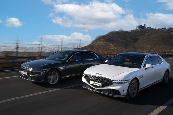 Genesis' fully revamped G90 sedans [HYUNDAI MOTOR]