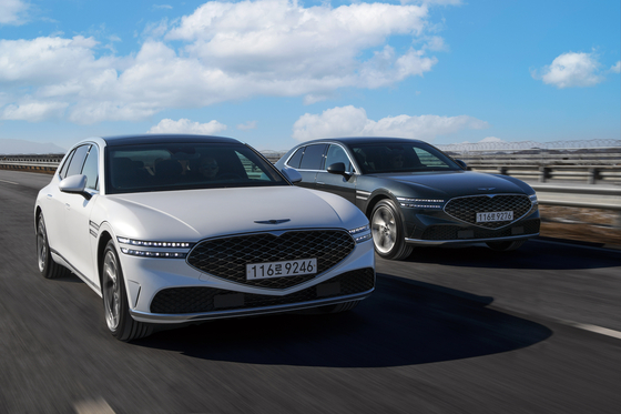 Genesis' fully revamped G90 sedans are on the road [HYUNDAI MOTOR]