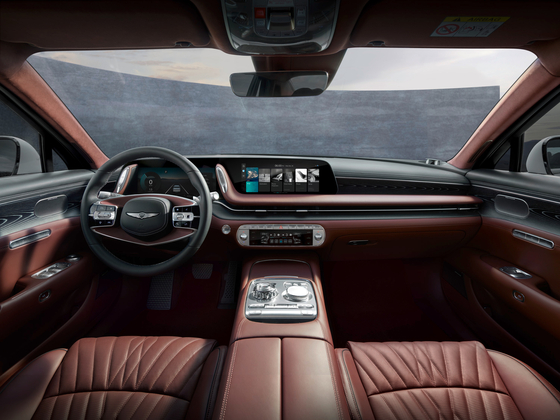 The inside of the G90 [HYUNDAI MOTOR]