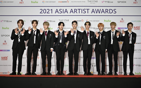 Boy band T1419 [AFP/YONHAP]