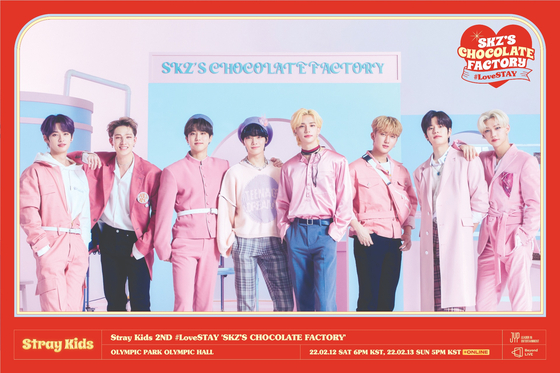 Boy band Stray Kids' poster for its upcoming fan meet [JYP ENTERTAINMENT]