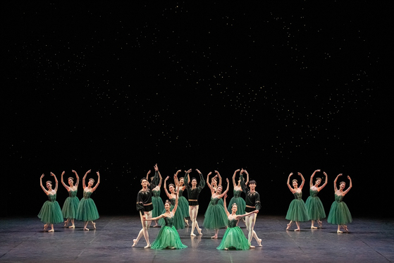 Korean National Ballet presents George Balanchine's ″Jewels″ at the National Theater of Korea in central Seoul on Feb. 25 to 27. [KNB]