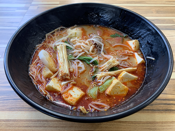 Malatang at a restaurant in Jung District, central Seoul. [LEE JIAN]