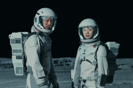 A scene from ″The Silent Sea,″ a sci-fi Netflix original [NETFLIX]