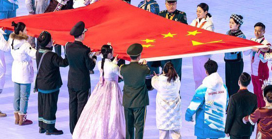 In subtitles, Beijing introduced the woman in question as being from Baishan, a city in northeastern Jilin Province. [SCREEN CAPTURE] 